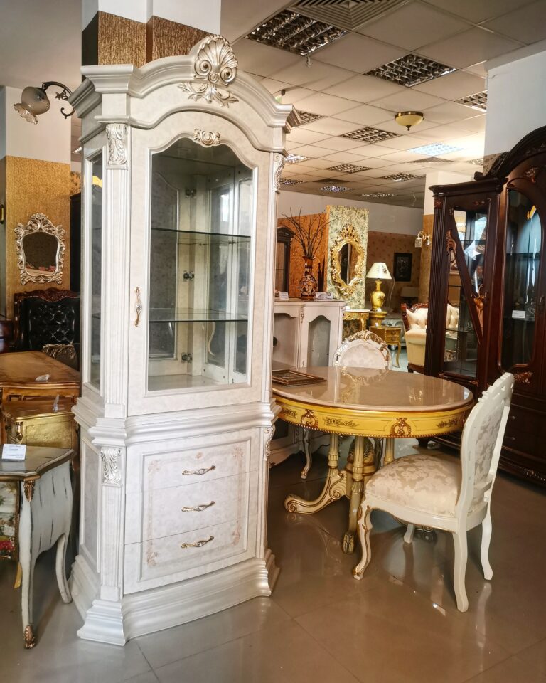 Еднокрила витрина 8279-1 бежова