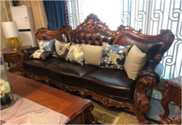 Комплект класическа мека мебел HLS 195